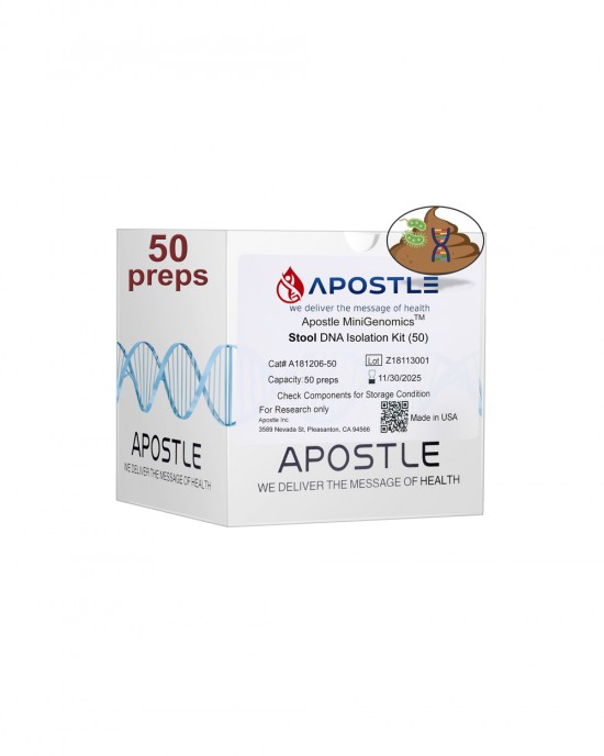 MiniGenomics® Stool DNA Isolation Kit (200 preps)